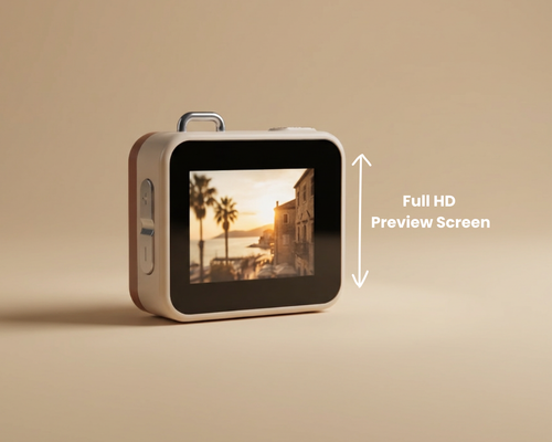 Pocket Memories - Mini Vintage Digital Camera